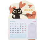 Календарь отрывной на магните на 2026 год BG, 130×180 мм, «Котик»