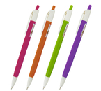 Ручка шариковая автоматическая Staff Everyday OBP-253, корпус ассорти, стержень синий