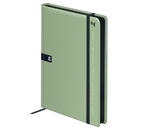 Ежедневник датированный на 2026 год BG Monochrome (А5), 145×210 мм, 176 л., Matcha, светло-зеленый