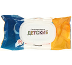 Салфетки влажные детские «Я люблю», 120 шт., «Ромашка»