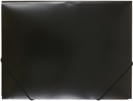 Папка пластиковая на резинке Attache F315/06, толщина пластика 0,6 мм, черная Папка пластиковая на резинке Attache F315/06, толщина пластика 0,6 мм, черная