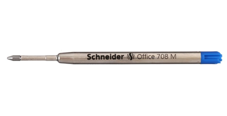 Стержень для шариковых автоматических ручек Schneider , тип 708 М, 98 мм, синий