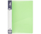 Папка пластиковая c боковым зажимом и карманом Forpus, толщина пластика 0,5 мм, прозрачная зеленая