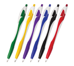 Ручка шариковая автоматическая Brauberg, Caribbean, корпус ассорти, стержень синий Ручка шариковая автоматическая Brauberg, Caribbean, корпус ассорти, стержень синий