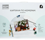 Картина по номерам на холсте «Три совы», 40×50 см, «Белые цветы» Картина по номерам на холсте «Три совы», 40×50 см, «Белые цветы»