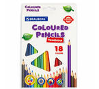 Карандаши цветные Brauberg Premium, 18 цветов, длина 176 мм