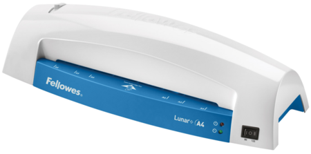 Ламинатор Fellowes Lunar+ А4, формат А4, нагреваемые валы, серый с голубым Ламинатор Fellowes Lunar+ А4, формат А4, нагреваемые валы, серый с голубым