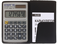 Калькулятор карманный 8-разрядный Staff SFT-1008 Калькулятор карманный 8-разрядный Staff SFT-1008