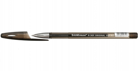 Ручка гелевая R-301 Original Gel, корпус черный, стержень черный