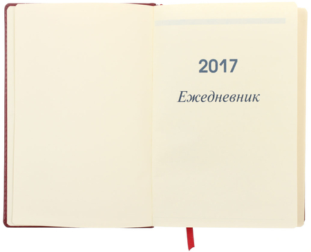 Ежедневник датированный на 2017 год Classic