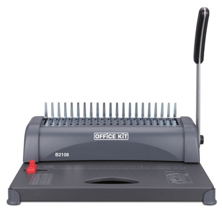 Перфобиндер Office Kit B2108, формат брошюры А4 Перфобиндер Office Kit B2108, формат брошюры А4