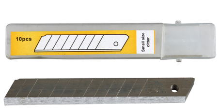 Лезвия для ножей BL-6902, ширина лезвия 9 мм, 10 шт.