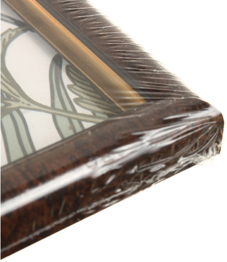 Фоторамка пластиковая Attache, 30*40 см, коричневая со внутренней золотистой каймой Фоторамка пластиковая Attache, 30*40 см, коричневая со внутренней золотистой каймой