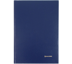 Книга учета Brauberg, 200×290 мм, 144 л., линия, синяя
