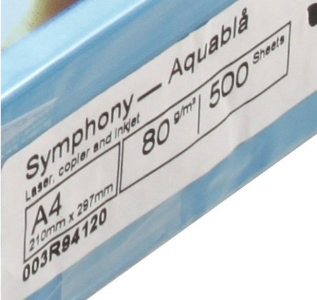 Бумага офисная цветная Xerox Symphony TCF (по листам), А4 (210*297 мм), 80 г/м2, цвет морской волны (цена за 1 лист) Бумага офисная цветная Xerox Symphony TCF (по листам), А4 (210*297 мм), 80 г/м2, цвет морской волны (цена за 1 лист)