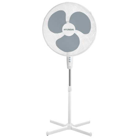 Вентилятор напольный Hyundai H-DF9-D901, белый с серым Вентилятор напольный Hyundai H-DF9-D901, белый с серым
