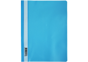 Папка-скоросшиватель пластиковая А4 «Стамм», толщина пластика 0,16 мм, голубая