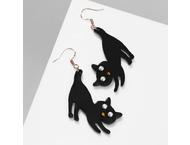 Серьги акриловые «Кот хвостатый» Серьги акриловые «Кот хвостатый»
