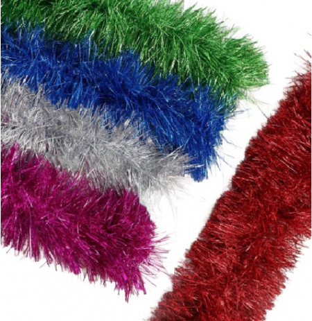 Мишура для елки «Бумеранг», диаметр 11,5 см, 2 м, ассорти Мишура для елки «Бумеранг», диаметр 11,5 см, 2 м, ассорти