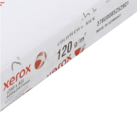 Бумага офисная Xerox Colotech+ Silk coated, А3 (297*420 мм), 120 г/м2, 250 л.
