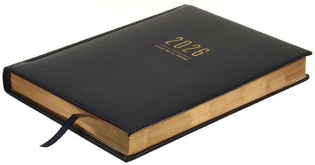 Ежедневник датированный на 2026 год BG Dallas (А5), 150*210 мм, 176 л., синий