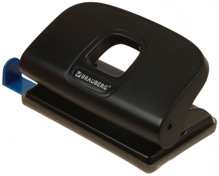 Дырокол Brauberg Extra, 95*60 мм, 10 л., черный Дырокол Brauberg Extra, 95*60 мм, 10 л., черный