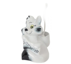 Ёршик для унитаза с подставкой «Кот-хулиган», 23×20×32 см