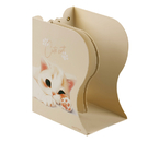 Подставка для книг металлическая Meshu, 17,5×13,5×10 см, Cute Cat