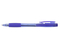 Ручка шариковая автоматическая Forpus Clicker New, корпус прозрачный синий, стержень синий