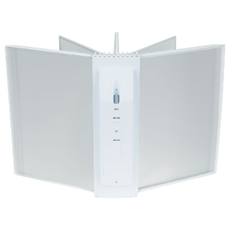 Демосистема настенная OfficeSpace, корпус - белый, панели - белые