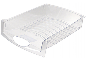Лоток горизонтальный «Престиж», 340×270×60 мм, прозрачный