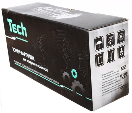 Тонер-картридж Tech CF283X, черный, ресурс 2500 страниц Тонер-картридж Tech CF283X, черный, ресурс 2500 страниц
