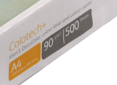 Бумага офисная Xerox Colotech+ Uncoated (без покрытия), А4 (210*297 мм), 90 г/м2, 500 л. Бумага офисная Xerox Colotech+ Uncoated (без покрытия), А4 (210*297 мм), 90 г/м2, 500 л.