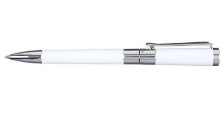 Ручка подарочная шариковая Forli, корпус белый, стержень синий Ручка подарочная шариковая Forli, корпус белый, стержень синий