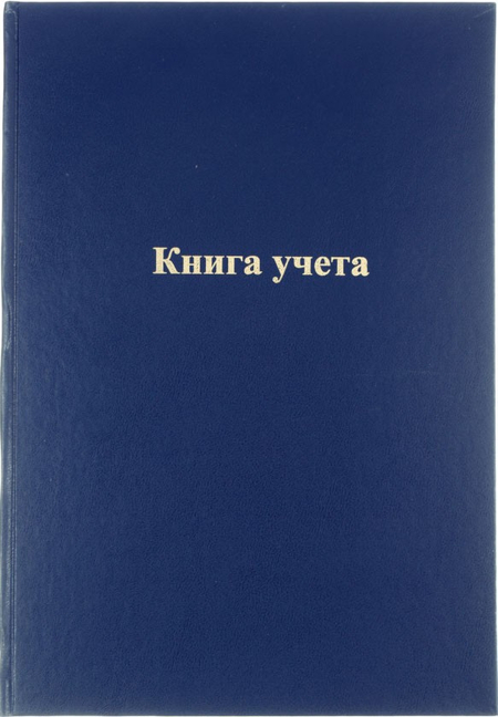 Книга учета inФормат, 210*297 мм, 192 л., клетка, синяя Книга учета inФормат, 210*297 мм, 192 л., клетка, синяя