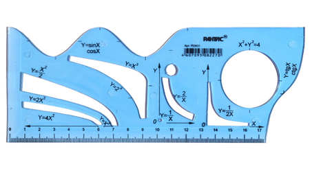 Линейка пластиковая «Рантис», 17 см, ассорти 