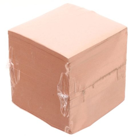 Блок бумаги для заметок «Куб. Гофробум», 80*80*80 мм, непроклеенный, ассорти (цена за 1 блок)
