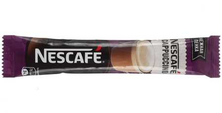 Кофе растворимый Nescafe 3в1, 18 г, Classic Cappuccino, в стике Кофе растворимый Nescafe 3в1, 18 г, Classic Cappuccino, в стике