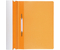 Папка-скоросшиватель пластиковая А4 Brauberg Standard, толщина пластика 0,18 мм, оранжевая
