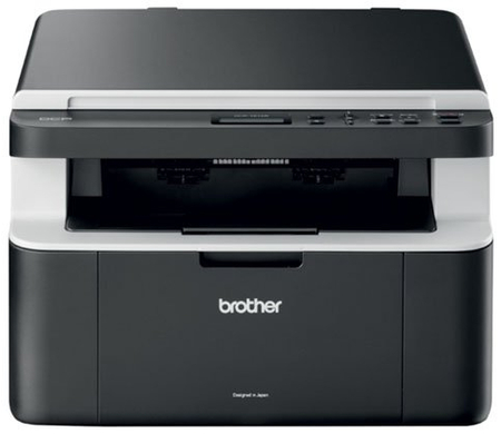 МФУ Brother DCP-1512R, A4, лазерная черно-белая печать 2400 x 600 dpi, сканер 600 x 1200 dpi, дисплей