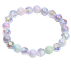 Браслет детский «Выбражулька», «Гранёные кристаллы», фиолетовый