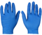 Перчатки нитриловые одноразовые Optima Gloves, размер L, 50 пар (100 шт.), синие