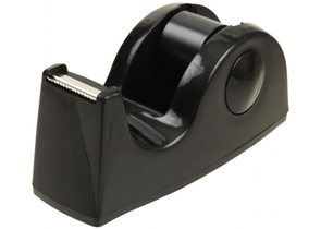 Диспенсер для клейкой ленты канцелярской Brauberg, 118×50×50 мм, для ленты шириной 20 мм, корпус черный