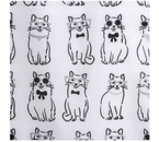 Штора для ванной Sima-Land, 180×180 см, Cats