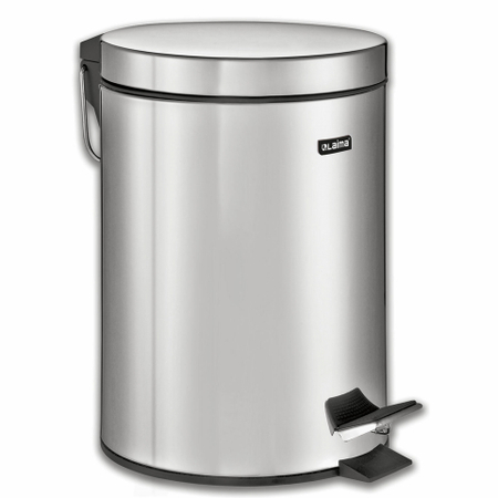 Ведро-контейнер для мусора с педалью Laima Classic, 5 л, нержавеющая сталь