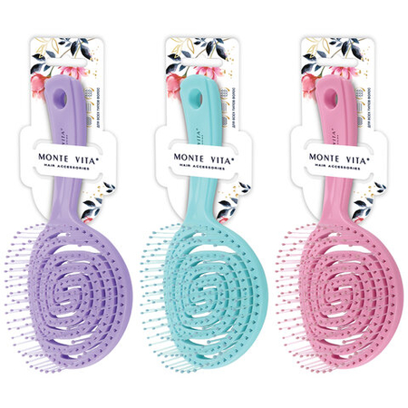 Расческа для волос Monte Vita, 17,5*8 см, ассорти
