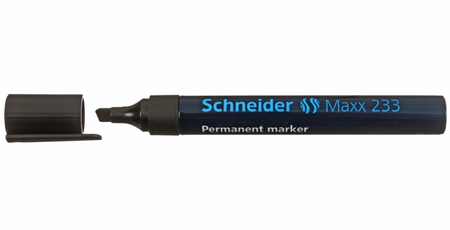 Маркер перманентный Schneider 233, черный