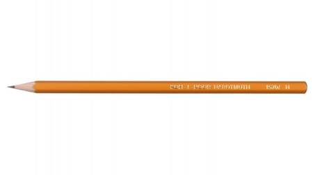 Карандаш чернографитный Koh-I-Noor 1570 , твердость грифеля Т, корпус оранжевый 