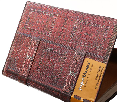 Книжка записная Paperblanks Cartella Collection, 100*140 мм, 88 л., линия, Sontuoso «Роскошь»