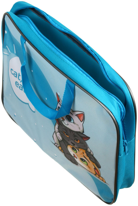 Папка для тетрадей «Пчелка», 330*260*60 мм, «Три котика»